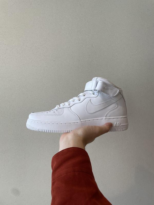 NIKE AIR FORCE 1 MID '07 WHITE/WHITE 23FA-I