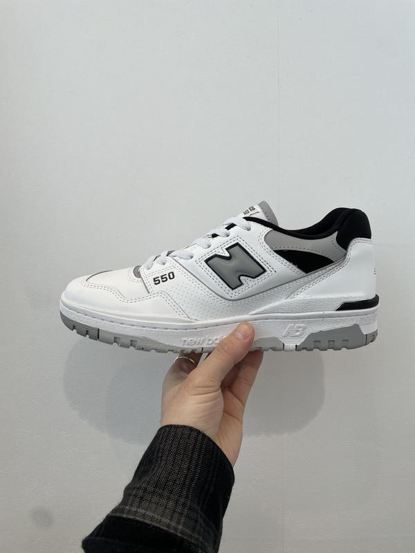 New Balance BB550NCL WHITE/GRAY（ニューバランス BB550NCL-ホワイト