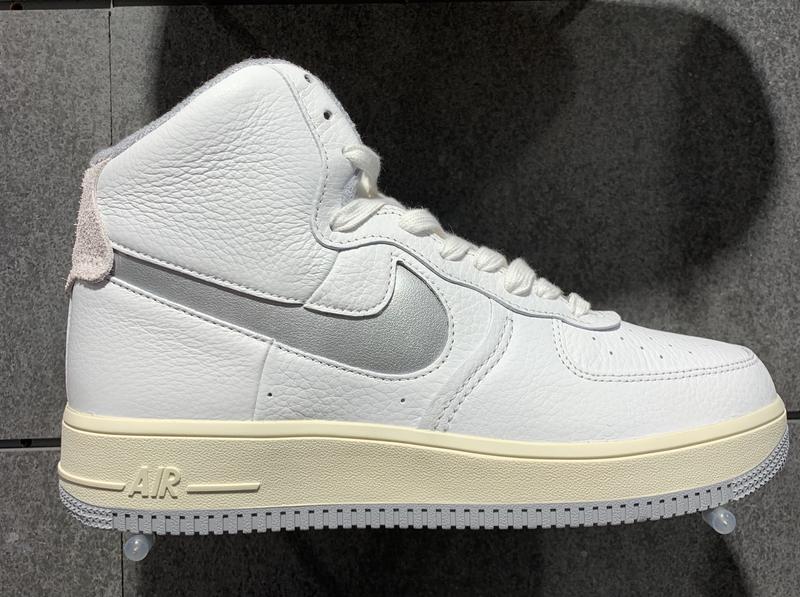 NIKE W AF1 SCULPT SUMMIT WHITE/SILVER-COCONUT MILK（ナイキ