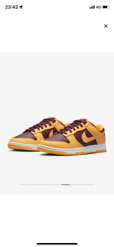 NIKE DUNK LOW RETRO UNIVERSITY GOLD/UNIVERSITY GOLD-WHITE 22HO-I