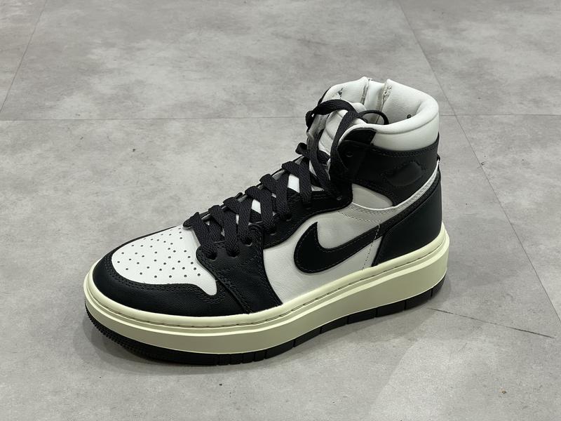 JORDAN BRAND WMNS AIR JORDAN 1 ELEVATE HIGH SUMMIT WHITE/DARK ASH