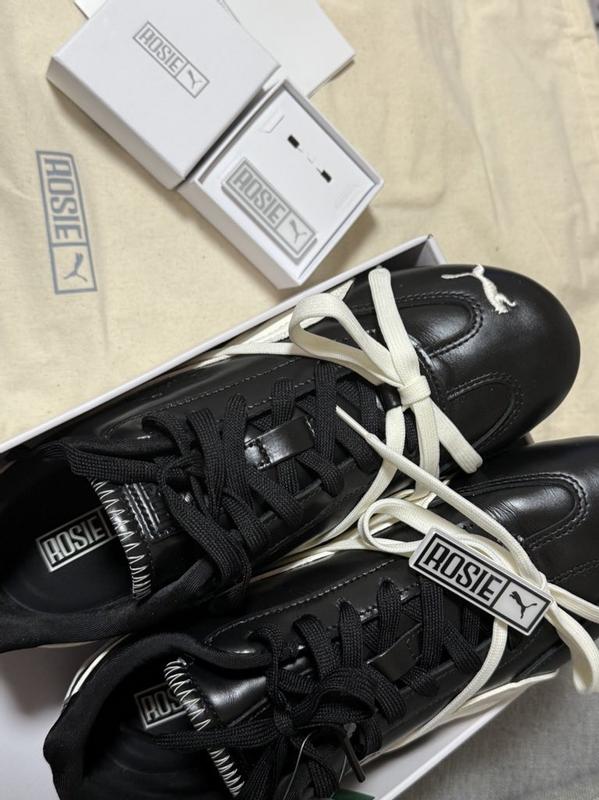 PUMA SPEEDCAT PRM x ROSE PUMA BLACK-WARM WHITE（プーマ スピード