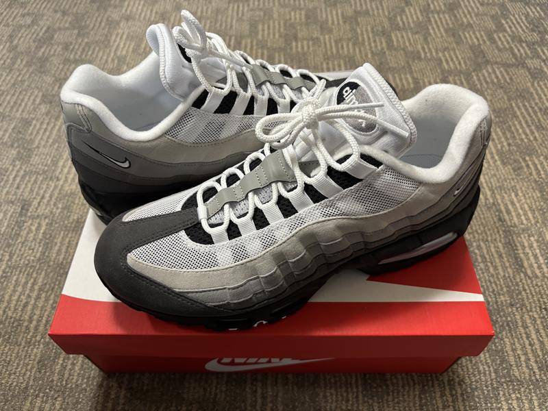 NIKE AIR MAX 95 BIG BUBBLE BLACK/WHITE-MEDIUM ASH-DK PEWTER