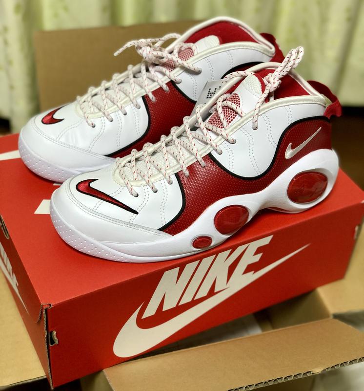 NIKE AIR ZOOM FLIGHT 95 WHITE/TRUE RED-BLACK 22HO-I