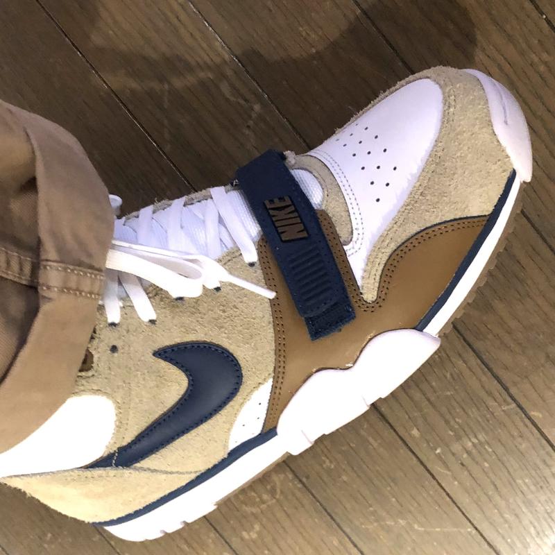 NIKE AIR TRAINER 1 LIMESTONE/VALERIAN BLUE-ALE BROWN-WHITE 22HO-I