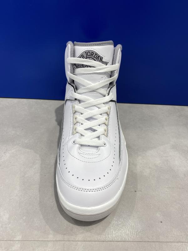 Air Jordan 2 Retro Silver Anniversary White Metallic Silver