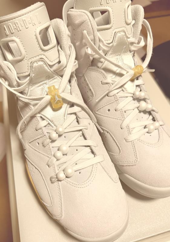 JORDAN BRAND WMNS AIR JORDAN 6 RETRO PURE PLATINUM/GLACIER BLUE