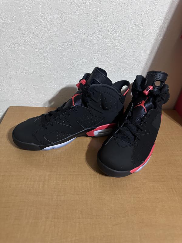 JORDAN BRAND AIR JORDAN 6 RETRO BLACK/LT CRIMSON（ジョーダン