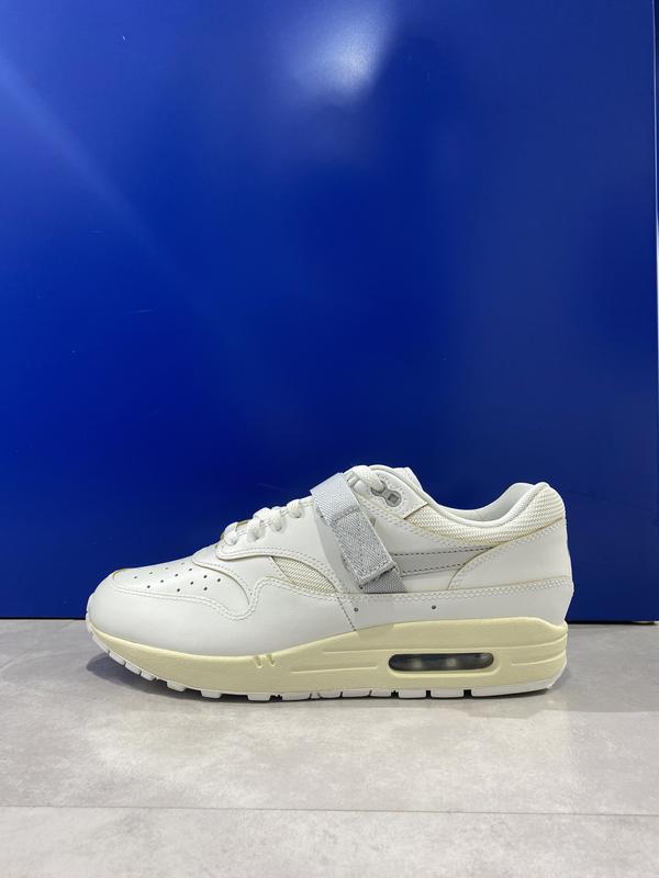 NIKE AIR MAX 1 PRM SUMMIT WHITE/METALLIC SILVER 23SU-I