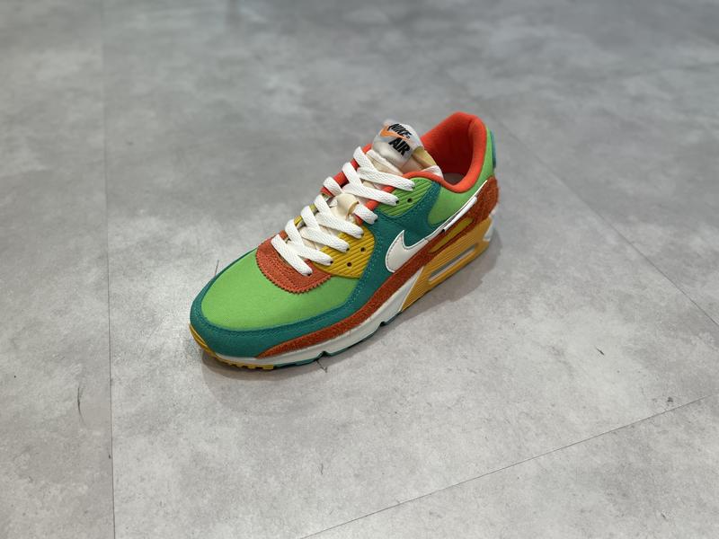 NIKE AIR MAX 90 SE ROMA GREEN/SAIL-ORANGE-MEAN GREEN 21HO-I