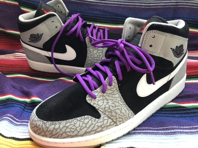 JORDAN BRAND AIR JORDAN 1 MID SE BLACK/UNIVERSITY RED-WHITE