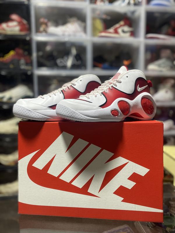 NIKE AIR ZOOM FLIGHT 95 WHITE/TRUE RED-BLACK 22HO-I