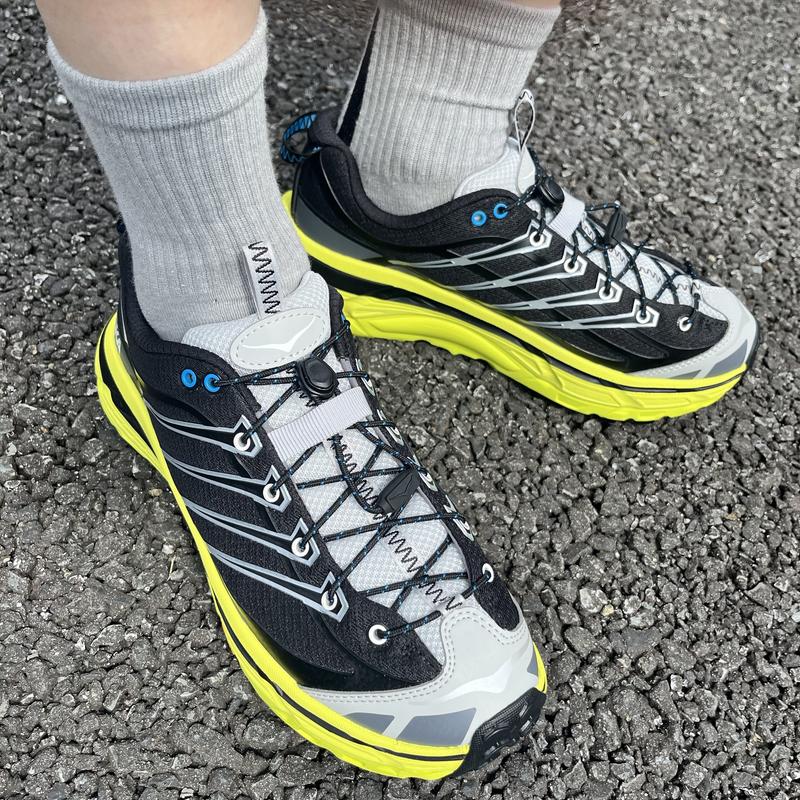 HOKA MAFATE THREE2 BLACK / HOKA CITRUS （ホカ マファテ スリー 2