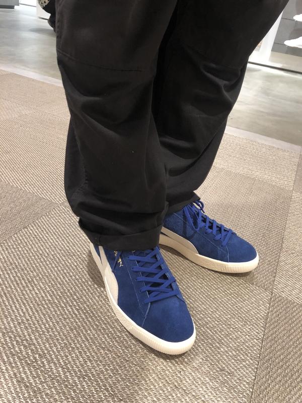 atmos 別注 プーマ MIJ ファーストラウンド PUMA スエード ブルー 12月26日発売【atmos x Puma SUEDE VTG MIJ FRONTALE】川崎