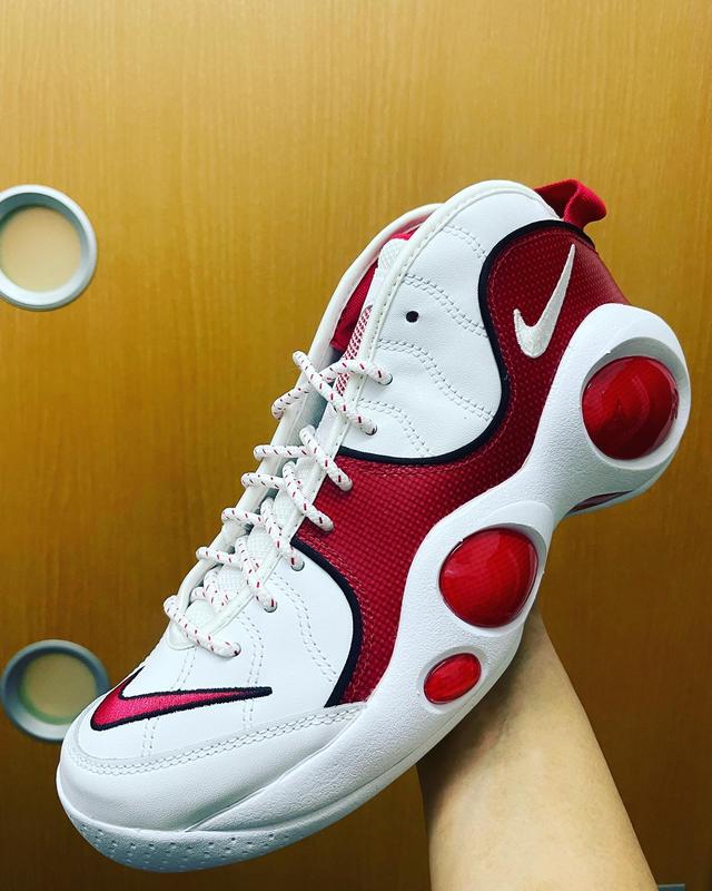 NIKE AIR ZOOM FLIGHT 95 WHITE/TRUE RED-BLACK 22HO-I