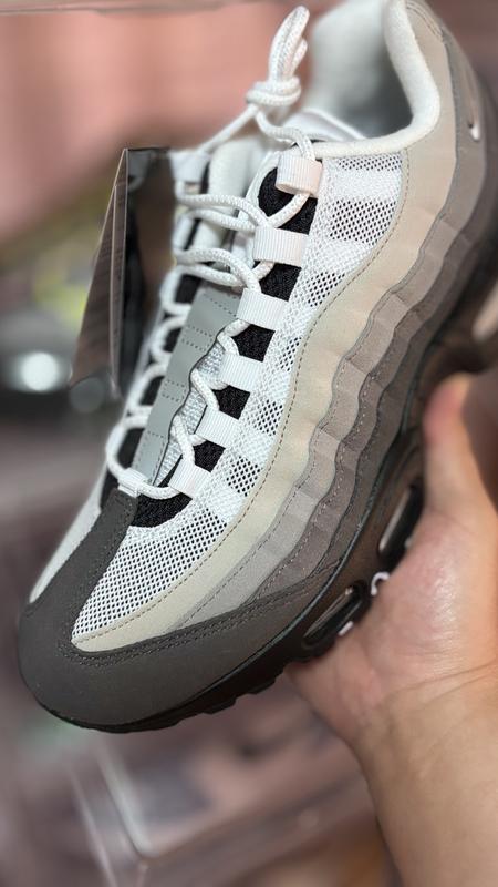 NIKE AIR MAX 95 BIG BUBBLE BLACK/WHITE-MEDIUM ASH-DK PEWTER