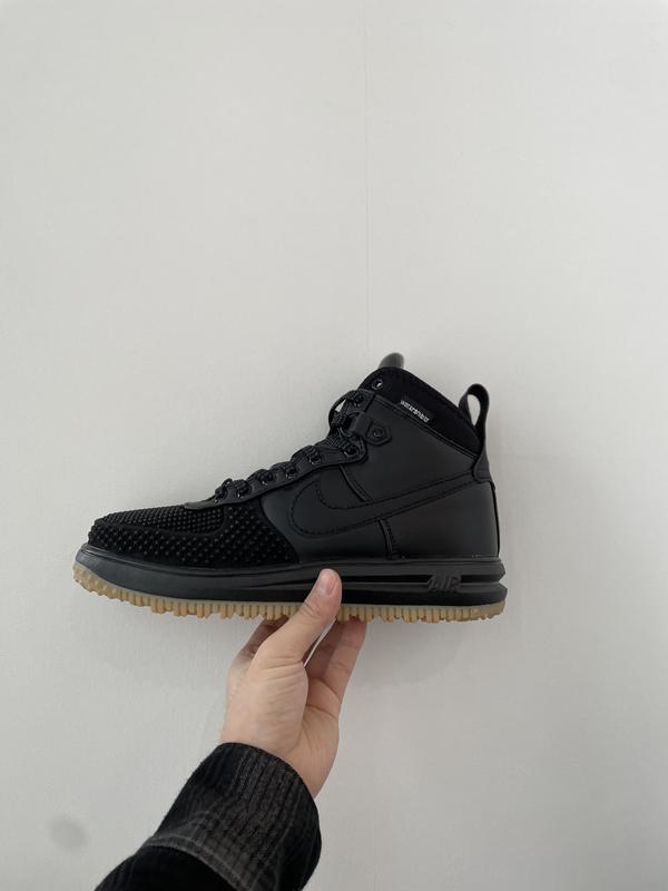 NIKE LUNAR FORCE 1 DUCKBOO BLACK/BLACK-MTLLC SLVR-ANTHRCT 23SP-I