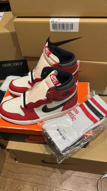 atmos COLOR LINE AAA SOCKS WHTE/CHICAGO（アトモス カラー