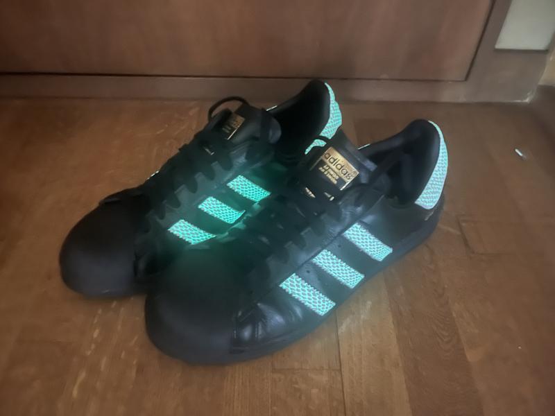 adidas SUPERSTAR GTX atmos G-SNK CBLACK/FTWWHT/GOLDMT