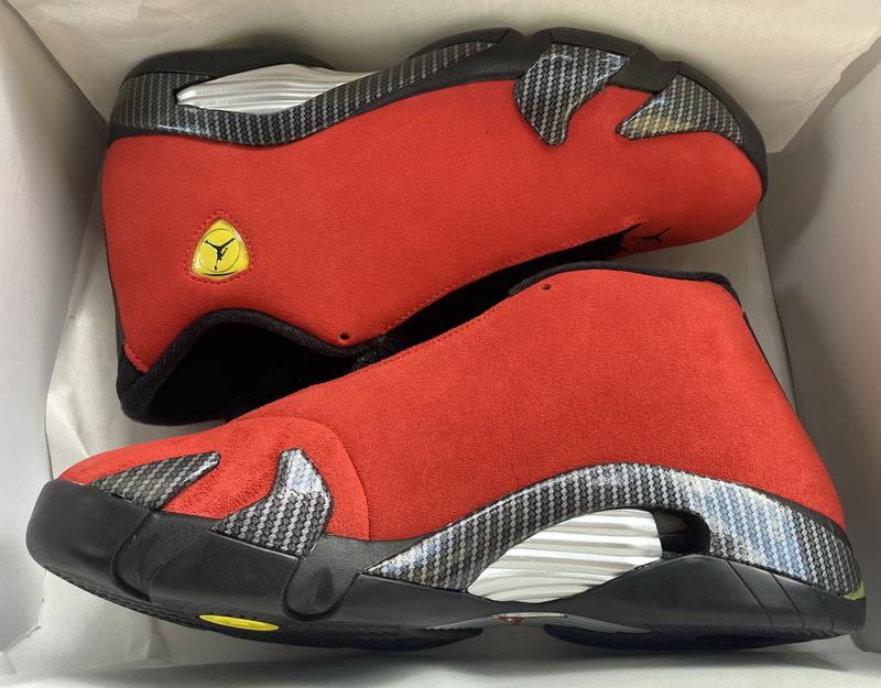 JORDAN BRAND AIR JORDAN 14 RETRO CHALLENGE RED/BLACK-VIBRANT