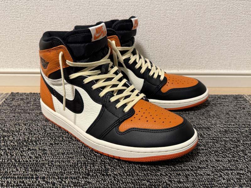 JORDAN BRAND AIR JORDAN 1 RETRO HIGH OG BLACK/BLACK-SAIL-STARFISH