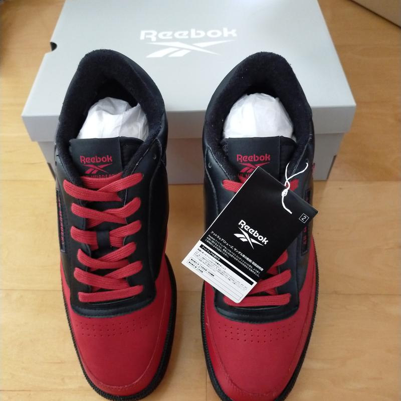 Reebok CLUB C 85 atmos x Redspider Junior BLACK/RED 23FW-S