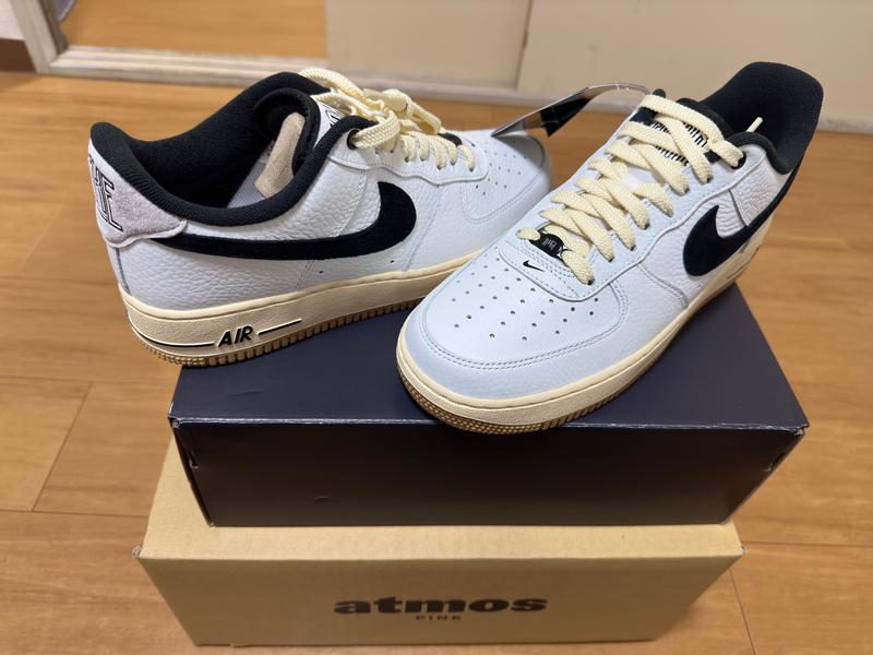 NIKE WMNS AIR FORCE 1 '07 LX SUMMIT WHITE/BLACK-MUSLIN 23SP