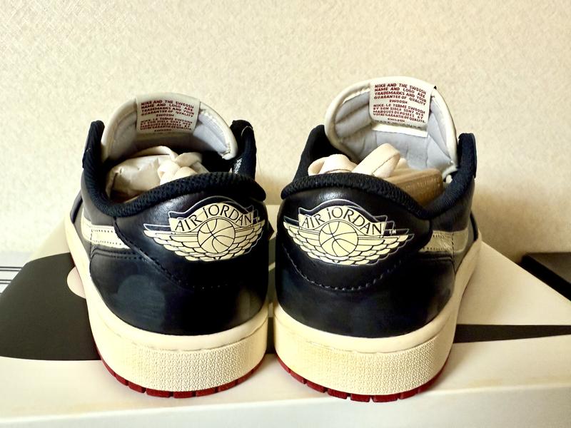 JORDAN BRAND AIR JORDAN 1 RETRO LW OG NITRO BLACK/MUSLIN
