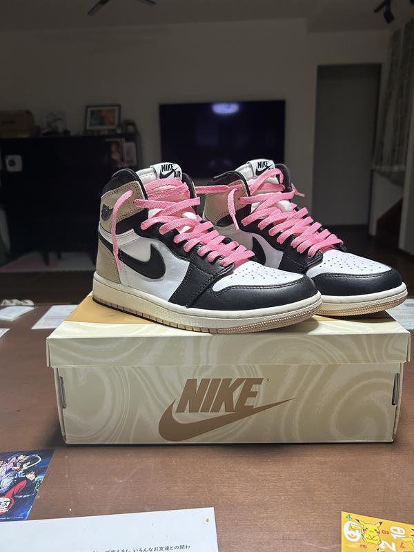 JORDAN BRAND WMNS AIR JORDAN 1 RETRO HI OG BLACK/LEGEND MD