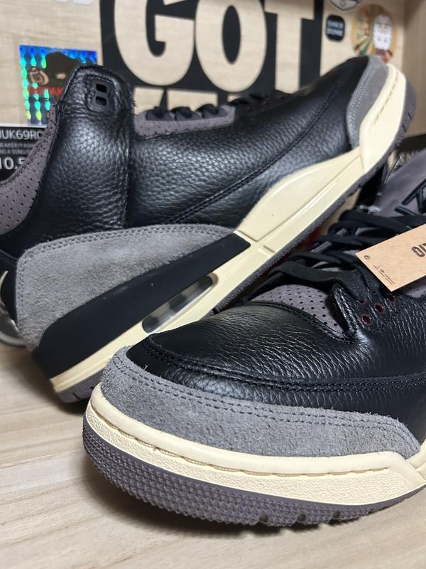 JORDAN BRAND WMNS AIR JORDAN 3 RETRO OG SP BLACK/BLACK-FLAT JORDAN BRAND WMNS AIR JORDAN 3 RETRO OG SP BLACK/BLACK-FLAT