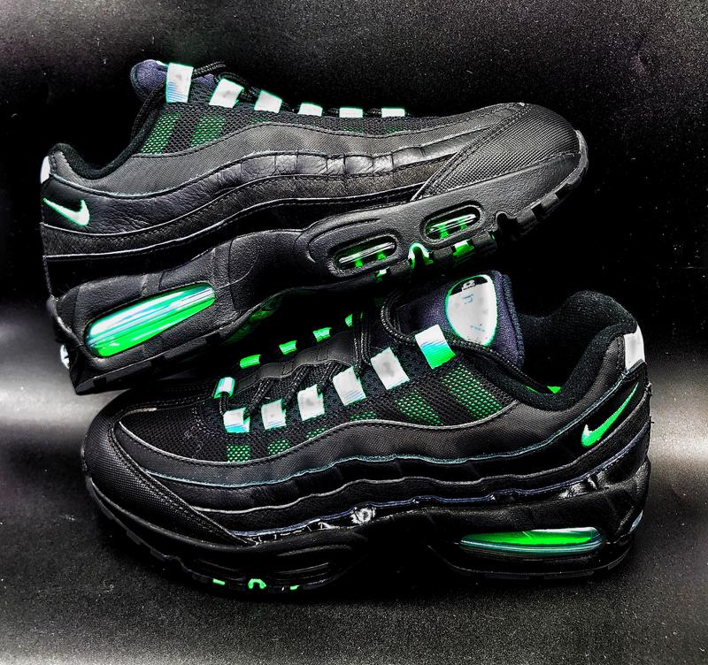 NIKE AIR MAX 95 OG BLACK/GREEN SHOCK-BLACK-PEARL GREY
