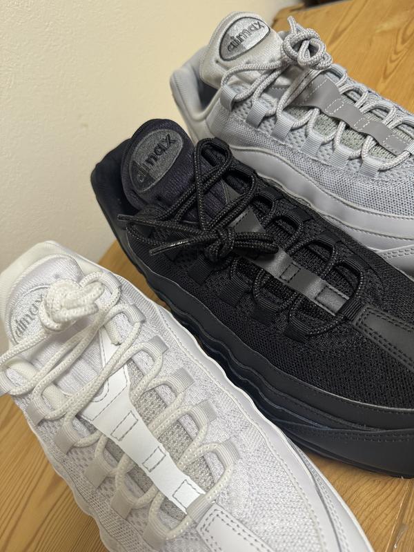NIKE AIR MAX 95 BIG BUBBLE WOLF GREY/WOLF GREY-WOLF GREY