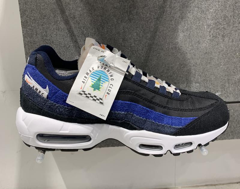 NIKE AIR MAX 95 SE エアーマックス95 黒白青 27.5cm