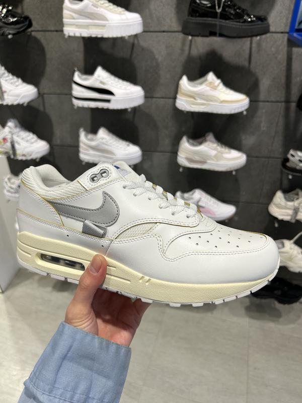 NIKE AIR MAX 1 PRM SUMMIT WHITE/METALLIC SILVER 23SU-I NIKE AIR MAX 1 PRM SUMMIT WHITE/METALLIC SILVER 23SU-I