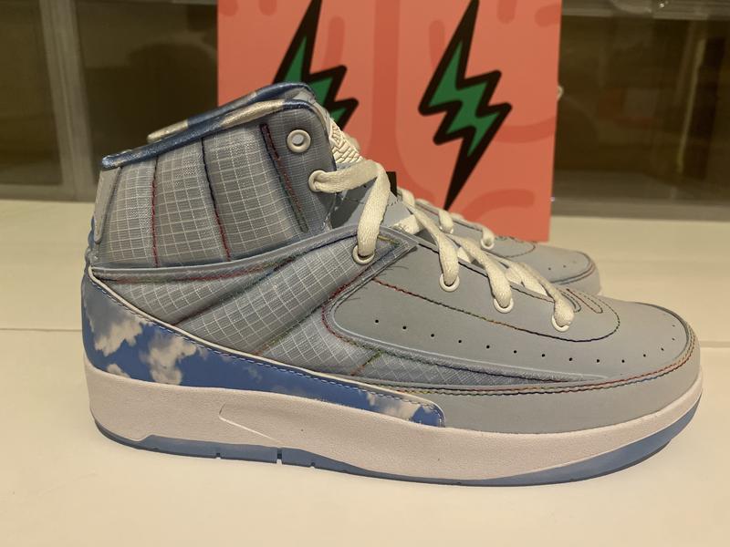 JORDAN BRAND JORDAN 2 RETRO SP CELESTINE BLUE/WHITE-MULTI-COLOR
