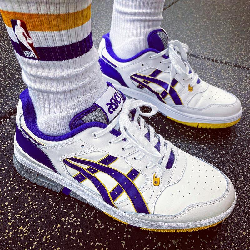 asics EX89 WHITE/GENTRY PURPLE 22FW-I