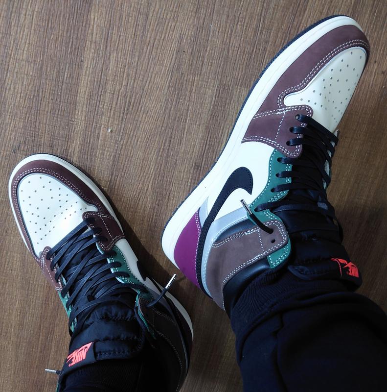 JORDAN BRAND AIR JORDAN 1 RETRO HIGH OG BLACK/ARCHAEO BROWN-DARK CHOCOLATE  21HO-I|atmos（アトモス） 公式オンラインストア