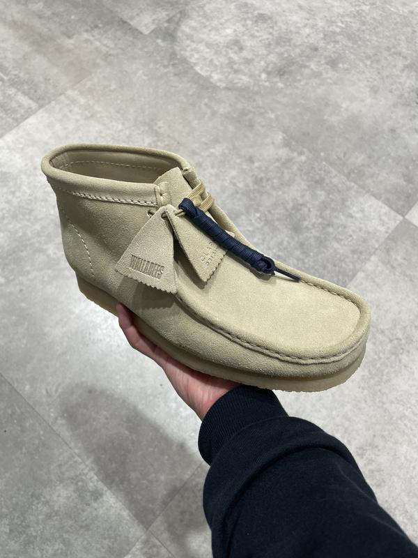 Clarks Wallabee Boot Maple Suede Maple Suede 24SP-I