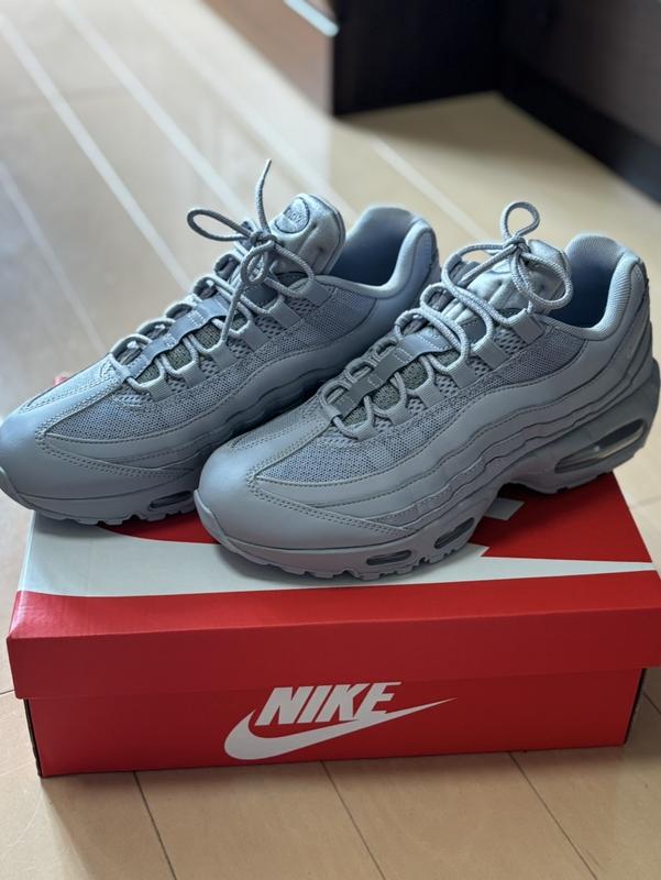 靴 NIKE AIR MAX 95 ESSENTIAL Wolf Grey 27.5 Nike Air Max 95 Essential Wolf Grey 2018 for Sale