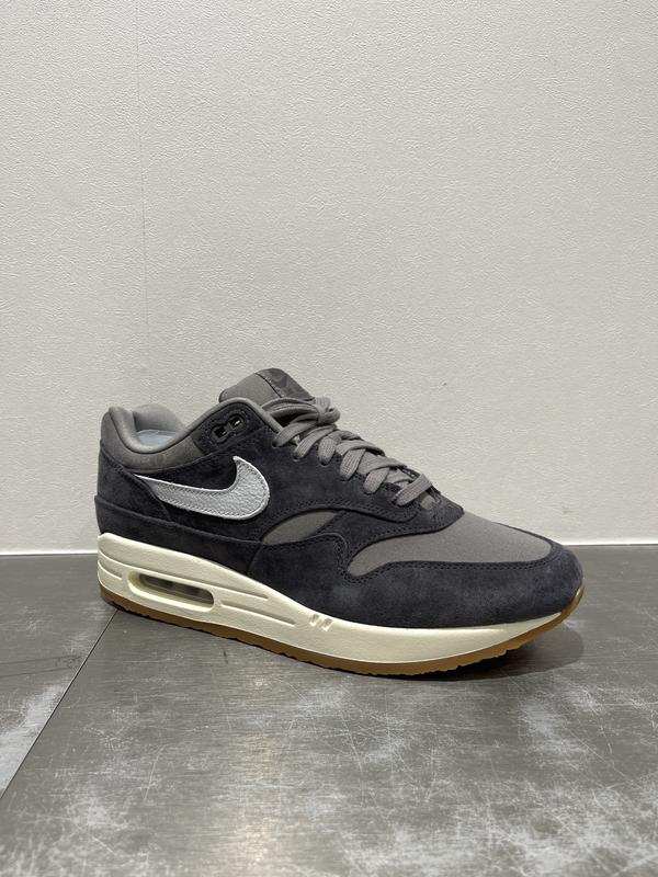 Air max 1 outlet grey suede