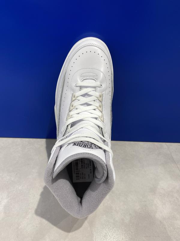 JORDAN BRAND AIR JORDAN 2 RETRO WHITE/CEMENT GREY-SAIL-BLACK