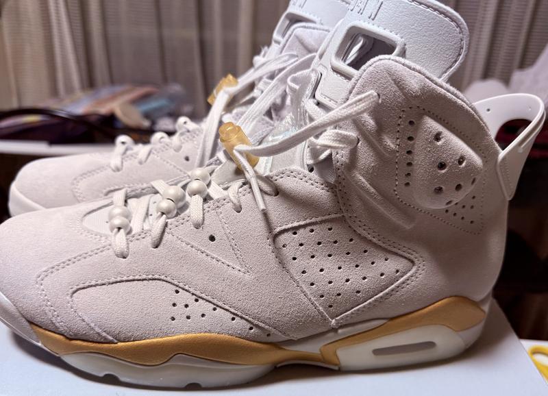 JORDAN BRAND WMNS AIR JORDAN 6 RETRO PURE PLATINUM/GLACIER BLUE