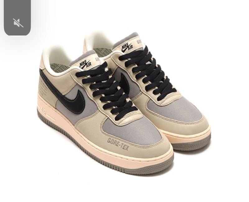 NIKE AIR FORCE 1 GTX RATTAN/BLACK-MOON FOSSIL-PEARL WHITE 21HO-I