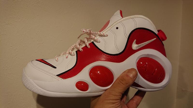 NIKE AIR ZOOM FLIGHT 95 WHITE/TRUE RED-BLACK 22HO-I