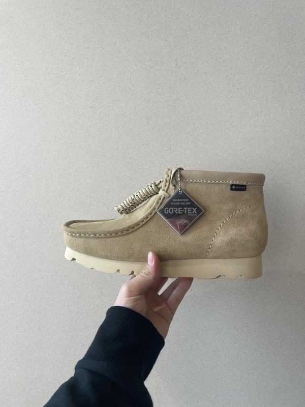 Clarks WallabeeBT GTX Maple Suede MAPLE SUEDE 23FA-I Clarks WallabeeBT GTX Maple Suede MAPLE SUEDE 23FA-I