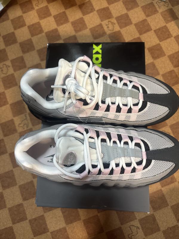 NIKE W AIR MAX 95 OG BLACK/PINK FOAM-WHITE-REFLECT SILVER