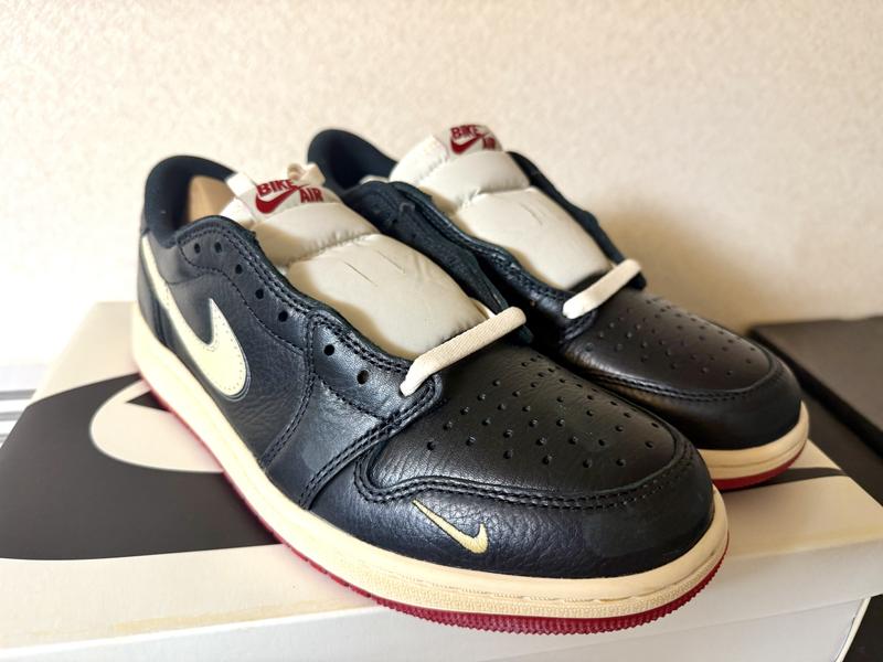 JORDAN BRAND AIR JORDAN 1 RETRO LW OG NITRO BLACK/MUSLIN