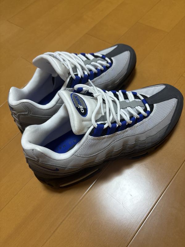 NIKE W AIR MAX 95 BIG BUBBLE BLACK/OLD ROYAL-WHITE-MED GREY