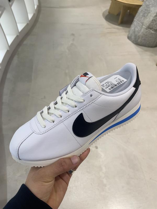 NIKE W CORTEZ WHITE/BLACK-LT PHOTO BLUE-SAIL 23HO-I