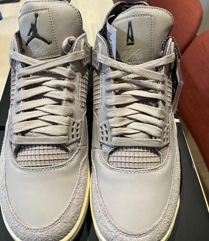 JORDAN BRAND WMNS AIR JORDAN 4 RETRO OG SP FOSSIL STONE/MTLC